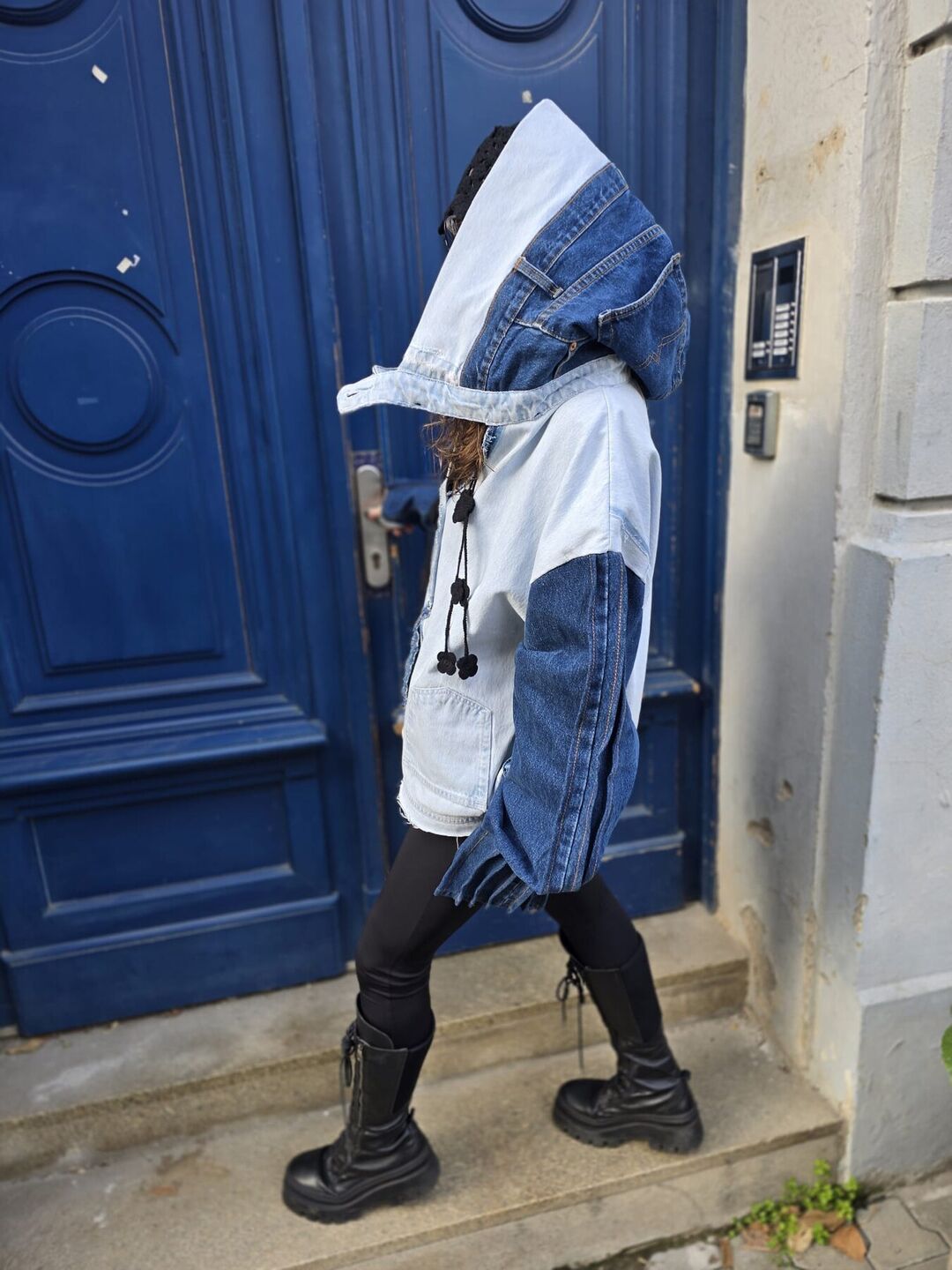 Transition Denim Jacket side view